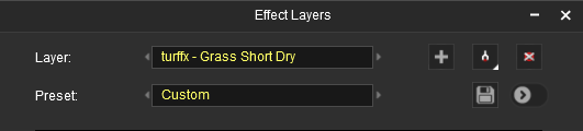 Edit effect layers