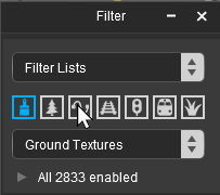 Filter Icons