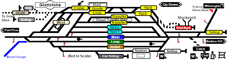 Gladstone map