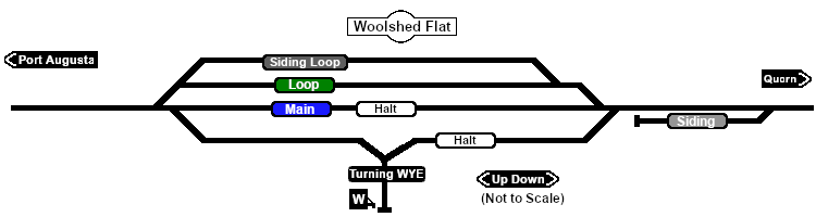Woolshed Flat map