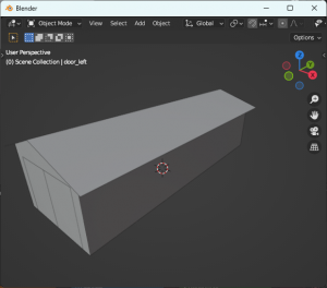 Shed house B1 3D view model without mats.png